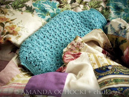 © AMANDA OCHOCKI + chalklegs Hot Water Bottle Cozy